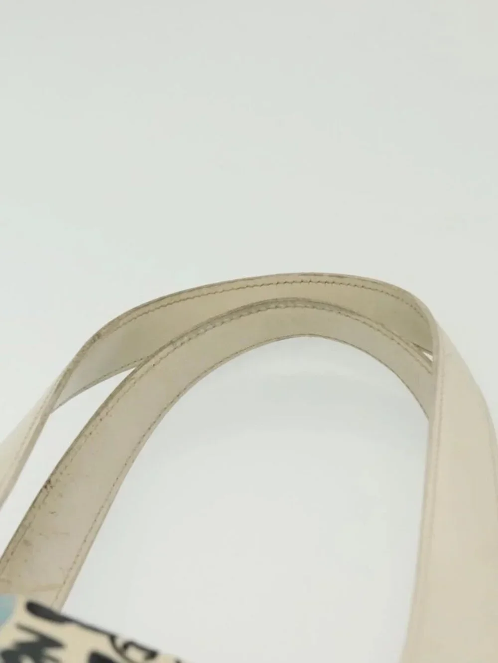 CHANEL New Travel Line Bag Canvas Hawaii Limited White Silver CC Auth 140490